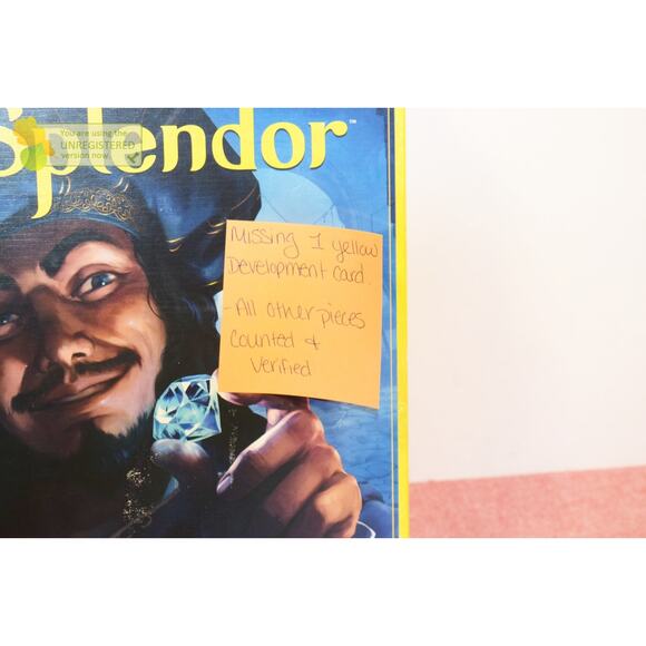 Splendor Board Game (Incomplete) - Picture 3 of 12